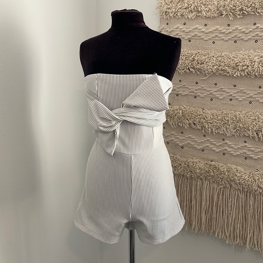 IVIVI Stripped romper